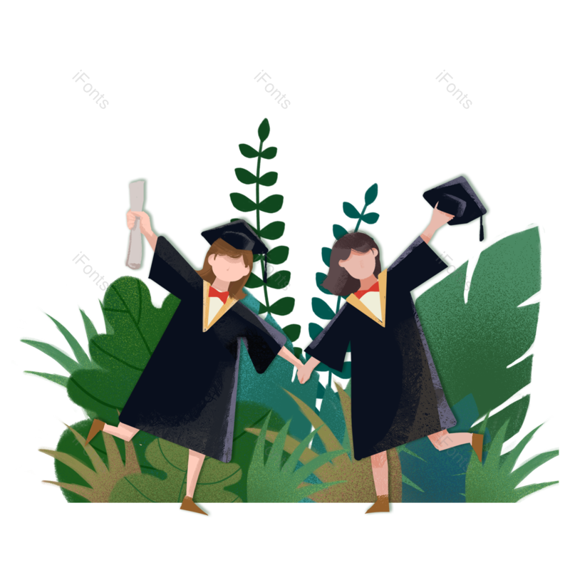 毕业季图片,学习元素,学生PNG,青春免抠素材